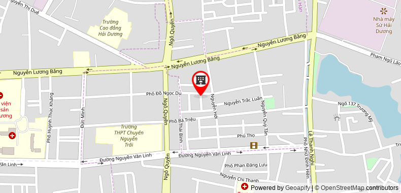 Bản đồ đến địa chỉ Công Ty TNHH Thái Thành Dương