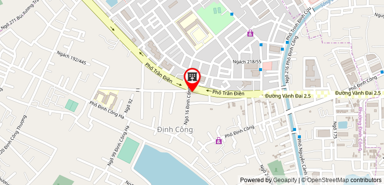 Map to Thinh Phat Architectural Construction and Trading Joint Stock Company