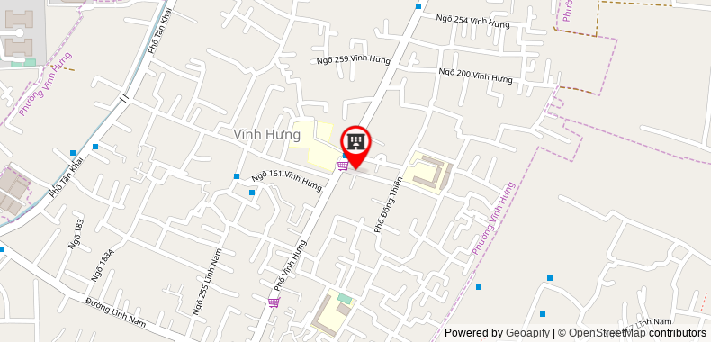 Bản đồ đến địa chỉ Công Ty TNHH Thương Mại Dịch Vụ Vận Tải T2T Vĩnh Hưng