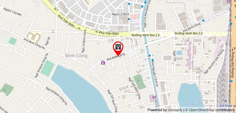 Map to Phuong Linh Development and Services Company Limited