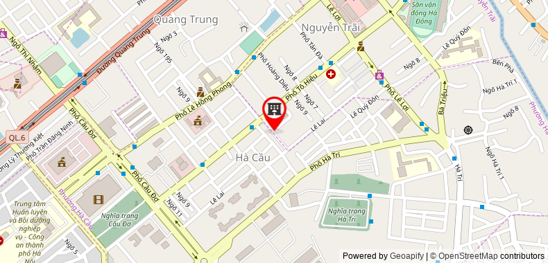 Bản đồ đến địa chỉ Công Ty TNHH Thương Mại Dịch Vụ Hanomed