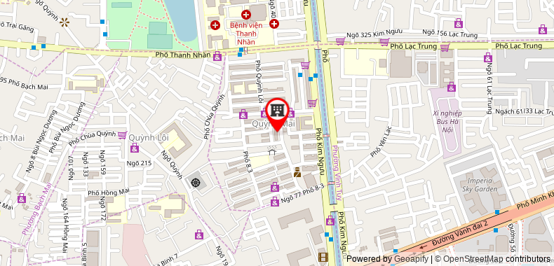 Bản đồ đến địa chỉ Công Ty TNHH Tư Vấn Doanh Nghiệp Aaf
