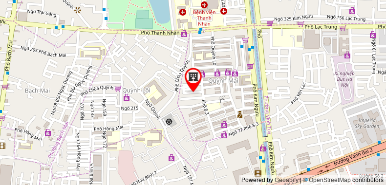 Bản đồ đến địa chỉ Công Ty TNHH Doctor Trung