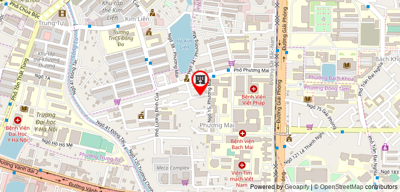 Bản đồ đến địa chỉ Công Ty TNHH Haginco Hà Nội