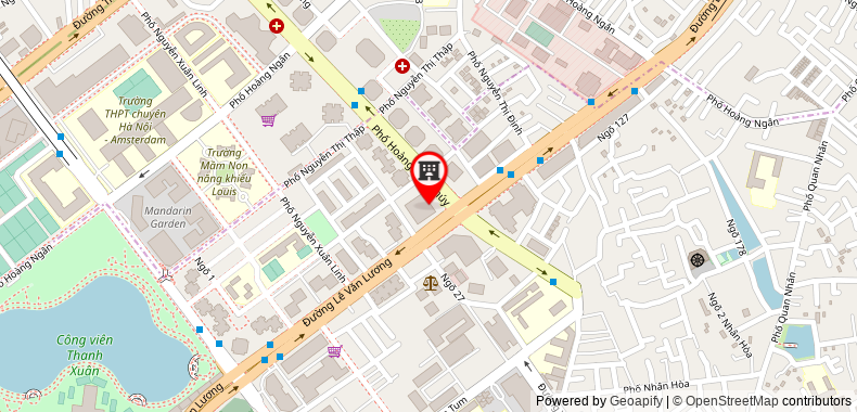 Map to Keangnam Consulting & Investment Vietnam Limited Company