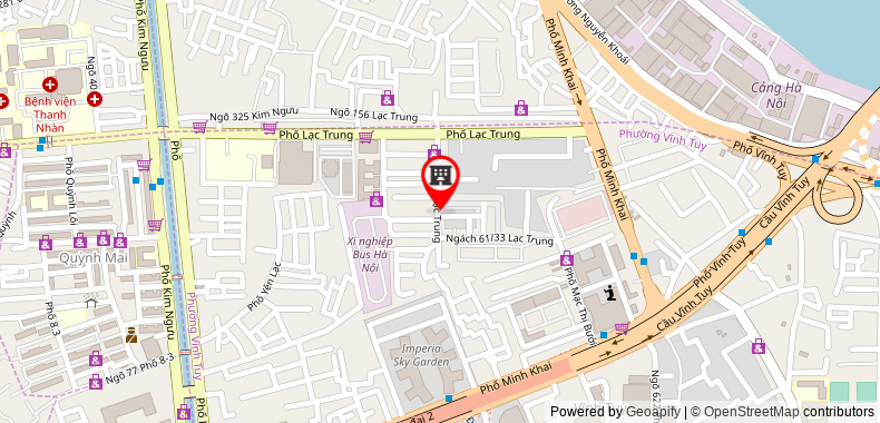 Bản đồ đến địa chỉ Công ty TNHH sản xuất và thương mại tổng hợp Việt Pháp