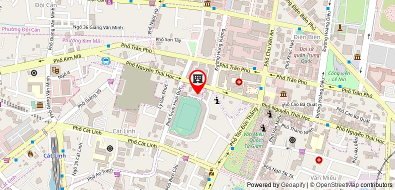 Map to Sh Sport and Education Joint Stock Company
