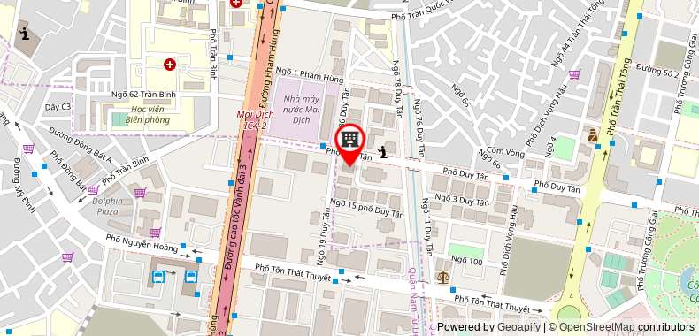 Bản đồ đến địa chỉ Công Ty Cổ Phần Công Nghệ Vmo Holdings