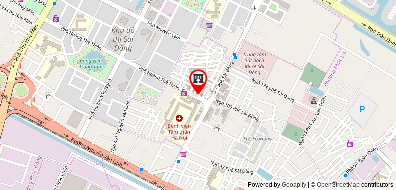 Bản đồ đến địa chỉ Công Ty TNHH MTV Kiến Trúc -Nội Thất Và Xây Dựng Ecohomehanoi