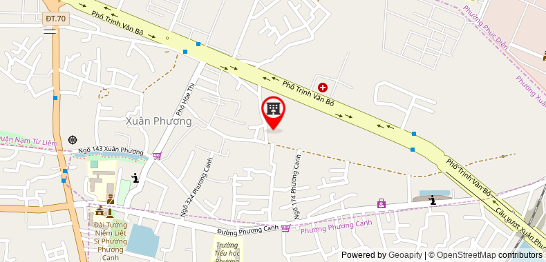 Map to Quang Minh Solutions Enterprise Company Limited