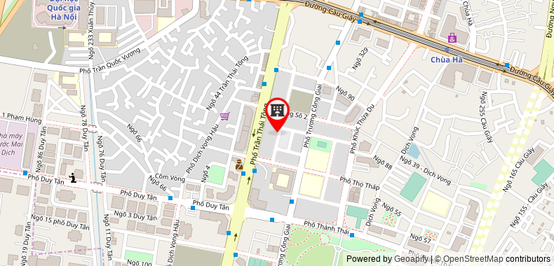 Map to Cellsoft Company Limited