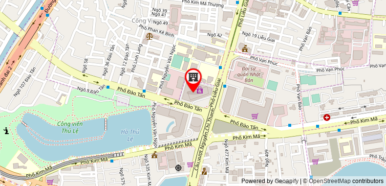 Map to Thanh Tam Y Company Limited