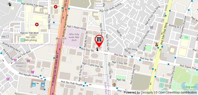 Bản đồ đến địa chỉ Công Ty TNHH Camona Cg