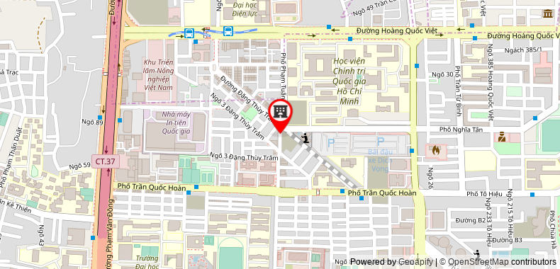 Map to St Vietnam Investment Management and Training Company Limited