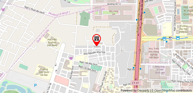 Bản đồ đến địa chỉ Công Ty TNHH Thương Mại Và Vận Tải Đức Tiến Phát