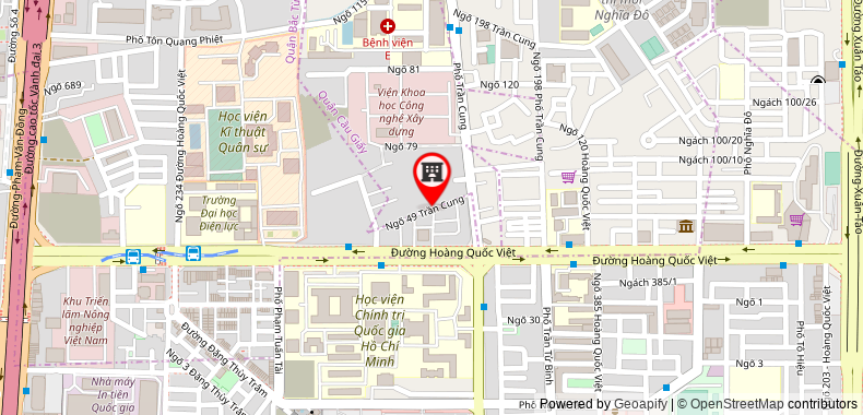 Map to Tre Viet Business Investment Company Limited