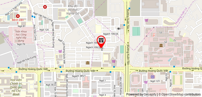 Map to Vinanet Vietnam Technology and Education Joint Stock Company