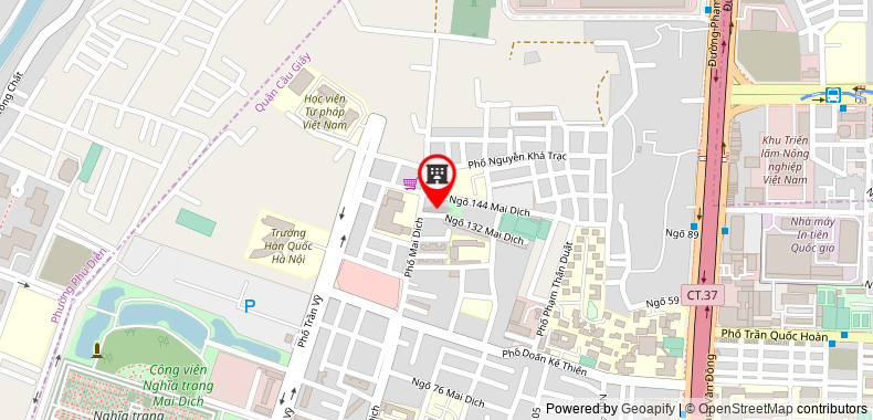 Map to Vietnam Hotel Management Group Company Limited
