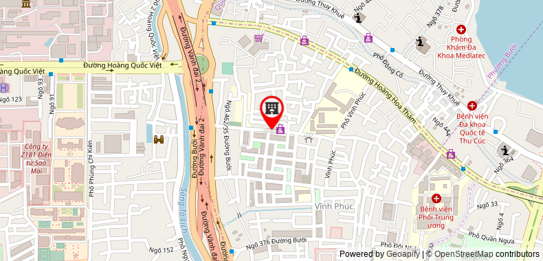 Bản đồ đến địa chỉ Công Ty TNHH Kiến Trúc & Nội Thất Ping Design