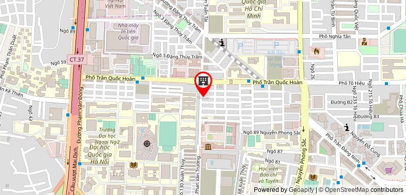 Bản đồ đến địa chỉ Công Ty TNHH Tới Entertaiment