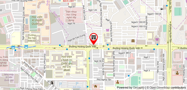 Map to Evl Technology Viet Nam Company Limited