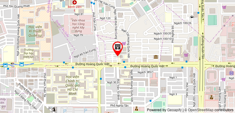 Map to An Tiem Viet Nam Professional Services Company Limited