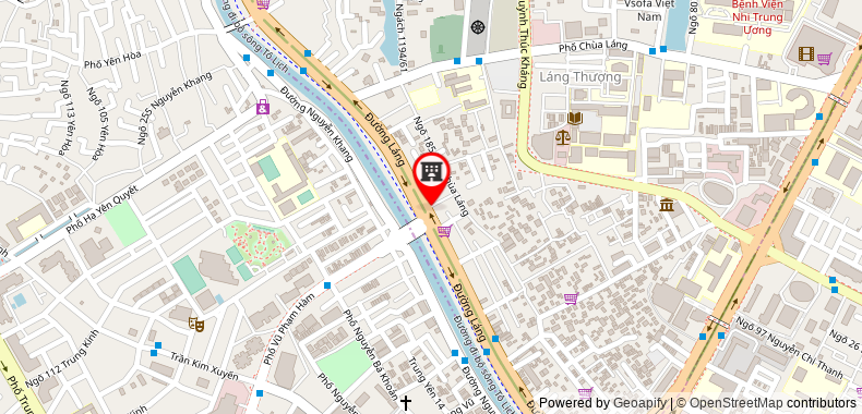 Bản đồ đến địa chỉ Công Ty TNHH Thương Mại Và Lữ Hành Quốc Tế Hà Nội