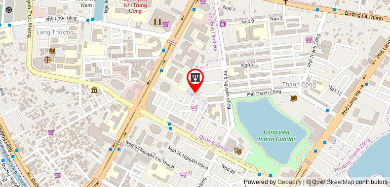 Map to Thai Duong Business Investment Company Limited