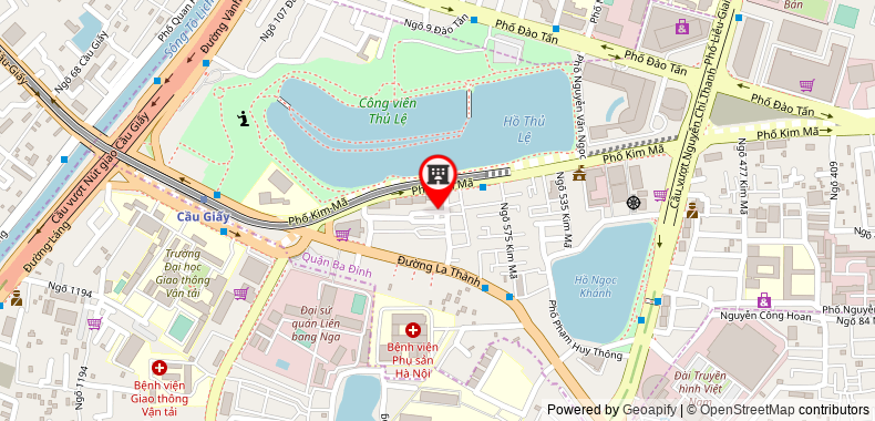 Map to Tay Tien Services - Trading and Production One Member Limited Company