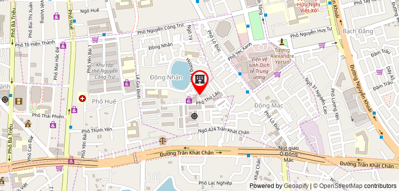 Bản đồ đến địa chỉ Công Ty TNHH Thực Phẩm Dinh Dưỡng Giang Phong