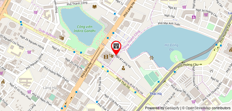 Map to Dai Nam Fc Global Construction Trade Company Limited