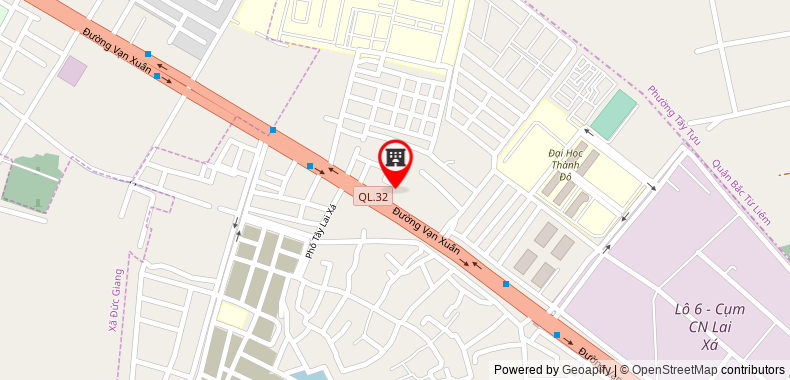 Map to Thai Duong General Trading Business Company Limited