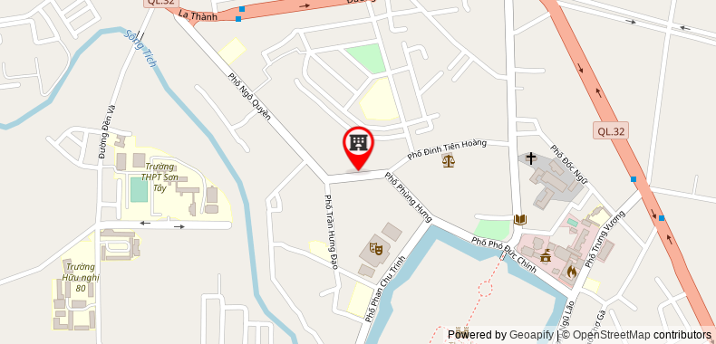 Map to Tho Phuc St Construction and Trading Company Limited