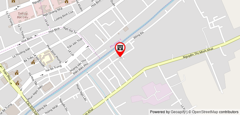 Map to Trang Khanh Trading Company Limited