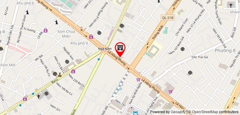 Bản đồ đến địa chỉ Công Ty TNHH Thực Phẩm Hùng Phát