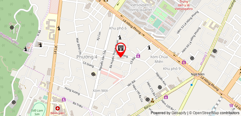 Map to Ong Viet Trading and Services Company Limited