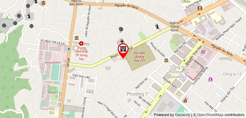 Bản đồ đến địa chỉ Công Ty TNHH Thương Mại Dịch Vụ Vận Tải Chuyên Nghiệp