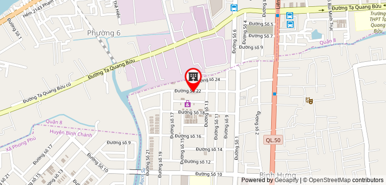 Map to Hoang Long Hai Company Limited