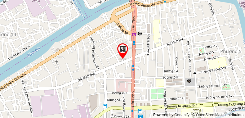 Map to Phat Loc Tien Advertising Trading Service Company Limited