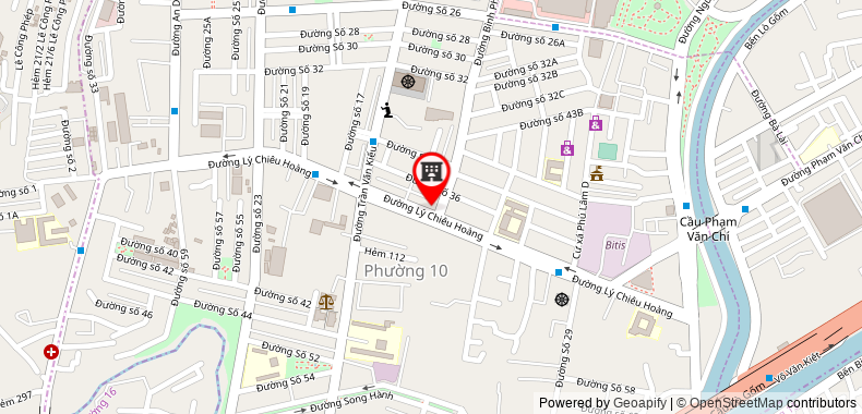 Map to Lam Truong Hung Service Commercial Company Limited