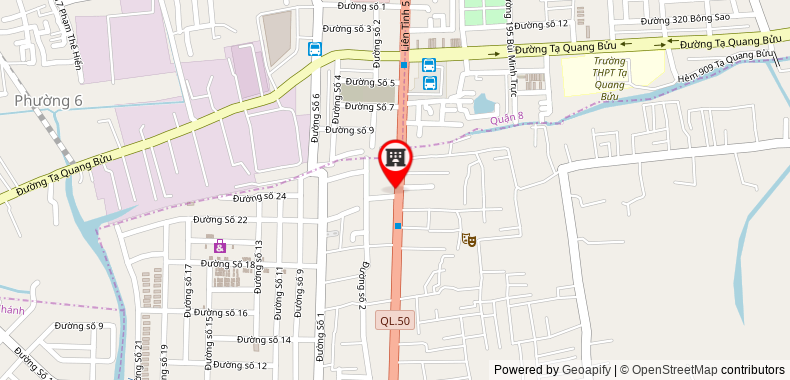 Map to Toan My Service Trading Development Company Limited