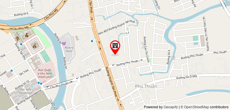 Map to Duong Gia Nguyen Import Export Service Company Limited
