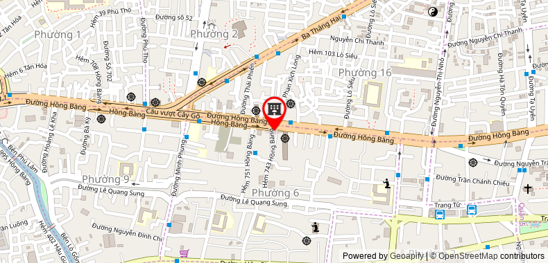 Map to Hoang Kim Thinh Phat Construction Investment Joint Stock Company