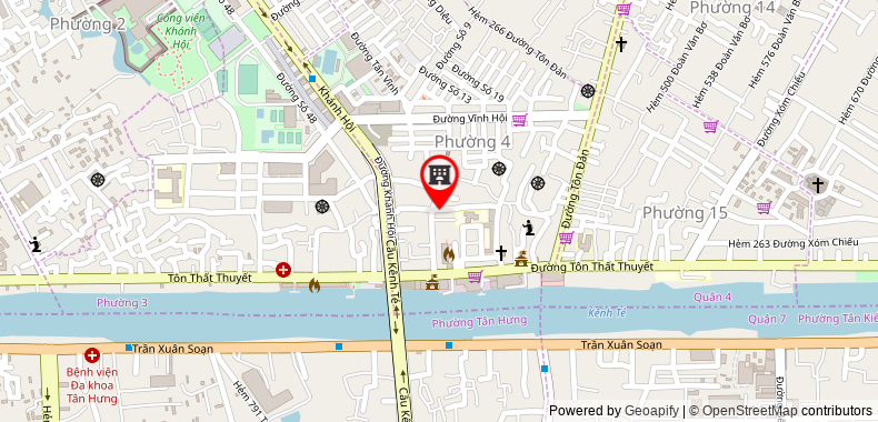 Map to Gia Thinh Contruction and Trading MTV Company Limited