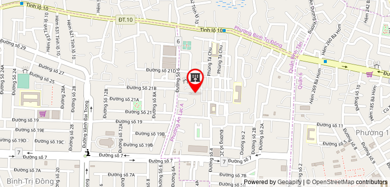 Map to Man Trung Land Trading Investment Company Limited