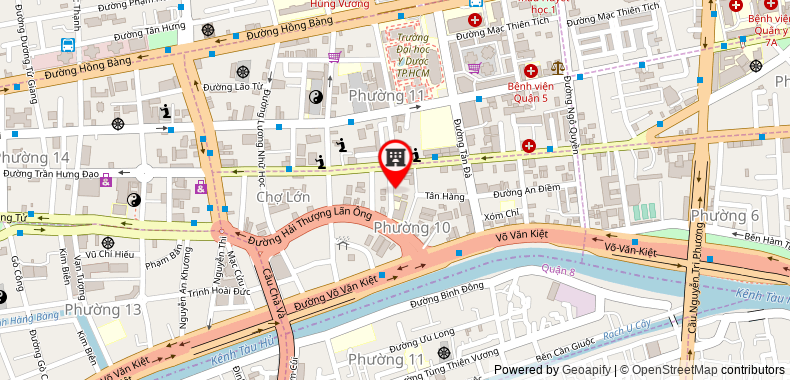 Map to Ngoc Dinh Trading Company Limited
