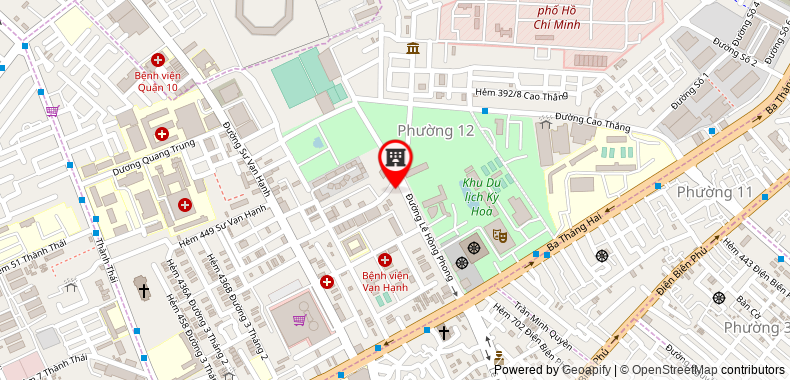 Bản đồ đến địa chỉ Công Ty TNHH Thương Mại Dịch Vụ Giải Pháp Công Nghệ Sao Kim