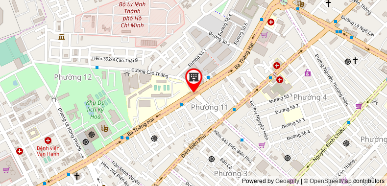 Map to Huynh Thanh Beautyful Service Trading Company Limited