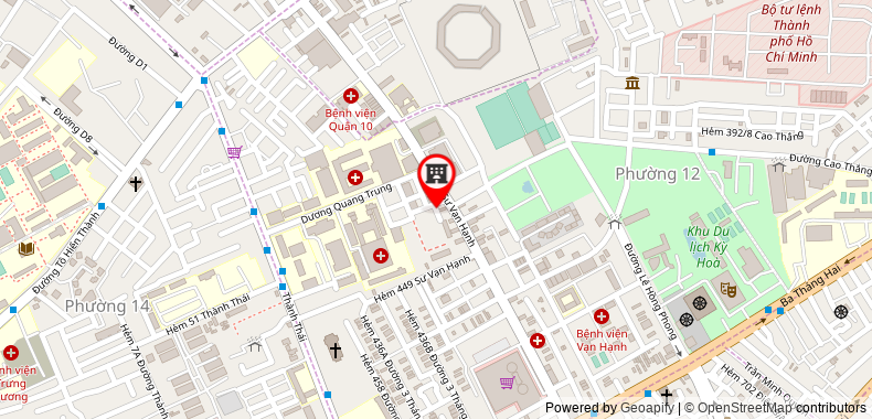 Bản đồ đến địa chỉ Công Ty TNHH Phòng Khám Đa Khoa Hưng Dũng