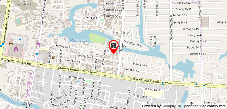 Map to Duy Tan Service and Trading Development Company Limited